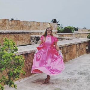 Princess Peach Costume, Size Large